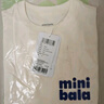 迷你巴拉男女童T恤宝宝儿童短袖速干吸湿亲肤舒适5A抗菌【99元任选3件】 奶色 【亲子款】 130 实拍图