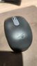 罗技（Logitech）M196 无线蓝牙鼠标 办公鼠标 笔记本商务办公家用 小巧便携 对称手型 石墨灰 实拍图