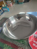【不锈钢】和面盆厨房烘焙家用火锅盆洗菜打蛋汤锅盆醒面盆料理盆 30cm【热卖款】不锈钢 和面盆 实拍图
