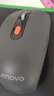 联想（Lenovo） 无线蓝牙双模充电鼠标 蓝牙5.0/3.0 便携办公鼠标人体工学设计 Howard风暴灰充电版 实拍图