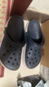 crocs卡骆驰贝雅卡骆班|205089 深蓝/辣椒红-4CC 41/42(260mm)  实拍图