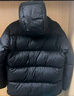 骆驼火山羽绒服男冬新款加厚连帽保暖面包服女城市轻户外 黑色 男女同款大 火山7674B XL 实拍图