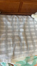双鹤亚麻棉枕巾棉麻菱格单双人枕巾亚麻枕席巾枕头芯套凉席配套枕巾 实拍图