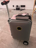 Airwheel爱尔威电动行李箱智能拉杆箱可骑行载人登机箱代步20英寸旅行箱 SL豪华版-银轻至6.8公斤 实拍图