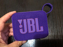 JBL GO4 音乐金砖四代 【国家补贴】蓝牙音箱 户外便携音箱 电脑音响 低音炮 jbl go4 音响 烟影紫 实拍图