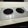 美的（Midea）电磁炉双灶3500W家用大功率左电右陶嵌入式电陶炉不挑锅具电池炉3H定时恒匀火国家补贴 DZ35CT08P 实拍图
