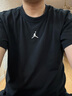Jordan男子乔丹 速干透气 纯色休闲 短袖T恤FN5830-100白色L 实拍图