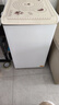 美的（Midea）100升低霜家用囤货小冰柜冷藏冷冻两用保鲜冷柜一级能效节能小型冰箱BD/BC-100KMD(E)国家补贴20% 实拍图