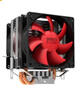 超频三（PCCOOLER）红海MINI增强版 CPU散热器（多平台/2热管/8cm双风扇/附带硅脂） 实拍图