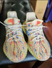 阿迪达斯Yeezy350暴龙兽椰子夏日透气男女运动休闲鞋GW3773 38 实拍图