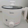 美的（Midea）电煮锅 宿舍小锅 小电锅 学生寝室一体泡面火锅多功能 不锈钢0涂层 电蒸锅 电热锅 XZE1614 配蒸笼 实拍图