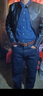 Levi's李维斯男士经典宽松蓝色牛仔衬衫时尚简约美式水洗情侣外套 中蓝色 M 实拍图