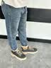 森馬男鞋高帮2025秋冬新款休闲百搭马丁靴男士厚底工装短靴加绒棉鞋男 黑色主图款 40 实拍图