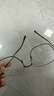 依视路（ESSILOR） 新款商务男镜架时尚镜框女配依视路镜片近视定制眼镜网上配镜 钛+金属-全框-4008BK-黑色 镜框+依视路A4防蓝光1.56现片 实拍图