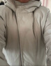 优衣库合作款/女装男装PUFFTECH空气棉服连帽外套/秋冬新款480064 02 浅灰色 L 实拍图