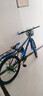 儿童自行车6-10-15岁中大童男女孩脚踏车学生单速变速山地车 【单速】黑蓝色+骑行大礼包 26寸【适合身高160-180cm】 实拍图