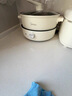 美的（Midea）电火锅 电蒸锅煮锅火锅专用锅 家用多功能烤肉锅多用途锅分体式不粘料理锅电热锅HGE28T71S 实拍图