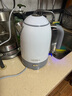 膳魔师（THERMOS）烧水壶电热水壶国家补贴恒温电水壶电壶烧水316食品级不锈钢保温一体无缝内胆泡茶煮开水壶大容量 1.7L 【一键恒温】月光白 实拍图