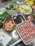 东来顺 内蒙古羔羊原切羊肉片1斤装 火锅食材羊肉卷 清真中华老字号 实拍图
