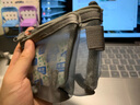 收纳袋简约立体三角网纱零钱包大容量钥匙包卡片包 随机色1个装 实拍图