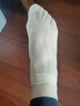 途尊 蕾丝花边水晶袜子女玻璃丝袜韩版薄款棉底浅口隐形袜春夏女短丝袜 浅口米色  5双 均码 35-39 实拍图