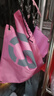 时尚户外游泳用束口包儿童成人游泳装备双肩背包收纳袋便携防水袋 粉色T90 实拍图