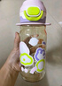 babycare儿童水杯吸管杯双饮二合一户外运动水壶上学大容量PPSU-满杯600ml 实拍图