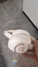 迪士尼（DISNEY）无线头戴式蓝牙耳机降噪重低音音乐运动跑步电竞游戏长续航适用华为苹果小米手机 H7 米色米奇 实拍图