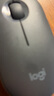 罗技（Logitech）时尚系列 PEBBLE鼠标 无线蓝牙鼠标 办公静音鼠标 女性鼠标对称鼠标 鹅卵石造型 石墨黑 实拍图