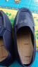 老北京布鞋男透气防滑工作鞋一脚蹬懒人帆布鞋轻便软底休闲驾车鞋 2275蓝色 42 实拍图
