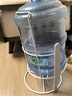 水立人 桶装水支架抽水压水器矿泉纯净水大桶水饮水机手压出水器倒置架 白色(15-18.9L通用型) 实拍图