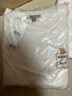 雪中飞白色短袖t恤女2025新款夏季纯棉宽松半袖运动休闲风简约M 白色|8162-17004F (女款) L 实拍图