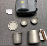 TILIVING(钛立维)纯钛旅行茶具套装便携式功夫茶杯快客杯四件套泡茶壶具 纯钛功夫茶具7件套 实拍图