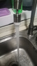 景语 水龙头起泡器防溅头过滤网嘴水嘴内心面盆厨房龙头出水嘴配件 万向两档接头（枪灰色） 实拍图