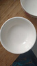 纯白简约6.8英寸航空碗酒店白色面碗汤碗饭店餐厅食堂陶瓷餐具 纯白6.8英寸航空面碗【4只装】 实拍图