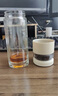 京东京造 玻璃杯 全能茶水分离杯 泡茶杯双层泡茶分离杯子男士月光银330ml 实拍图