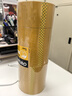 得力(deli)品正米黄色封箱带胶60mm*100m*50μm 5卷筒装 33978 快递打包 大卷封箱 实拍图