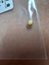 实时金 【足金9999】足金金豆水贝黄金小金豆子送女友节日礼物投资收藏 金豆豆*1颗（足金999.9） 0.5克/颗 实拍图