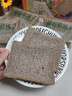 三只松鼠蜻蜓教练黑麦吐司450g 全麦吐司面包早餐代餐粗粮欧包糕点点心 实拍图