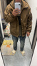 吉普（JEEP）夹克男士外套秋冬季连帽工装宽松冲锋百搭衣服男装 咖色    L    实拍图