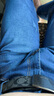 真维斯（JEANSWEST）牛仔裤男2025春季轻商直筒修身牛仔长裤男蓝色常规33 实拍图