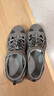 迪卡侬（DECATHLON）登山鞋男户外防滑凉鞋夏季透气耐磨轻便徒步鞋溯溪鞋洞洞鞋 铅灰色-防撞款-NH500 44 实拍图