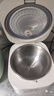 美的（Midea）低糖电饭煲电饭锅0涂层3升2-3人无涂层316L不锈钢内胆一键柴火饭微压家用多功能MB-3E91LS 实拍图