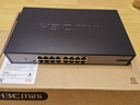 华三（H3C）16口千兆交换机 非网管企业级交换器 网络网线分线器分流器 自带挂耳 可上机架 Mini S16G-U 实拍图