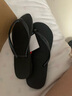 havaianas哈唯纳Slim细带夹脚女人字拖平底海边沙滩夏情侣拖鞋 0090-火耀黑 35-36 巴西码 实拍图