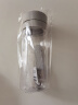 悠家良品（UPSTYLE） 塑料杯子运动水杯男女吸管透明随手杯大容量户外学生带茶隔提绳 白色【带茶隔/带提绳】 600ml 实拍图