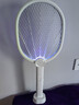 超威电蚊拍基孔肯雅热家用充电式灭蚊拍紫光诱蚊灭蚊灯带底座灯拍两用 实拍图