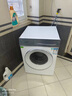 西门子（SIEMENS）iQ500小幸熨滚筒洗衣机套装/洗脱一体机 10公斤大容量超氧空气洗 1400转全自动 1.1洗净比蒸汽除皱 【洗脱一体】白色-爆款新品丨WG54K7D00W 实拍图
