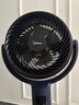 美的（Midea）【变频轻音】空气循环扇家用遥控电风扇四季净化扇轻音落地扇99%抑菌桌面小风扇大风力风扇GDG24ZR 实拍图