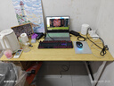 舒客艺家 电脑桌台式小户型小桌子家用学习桌写字办公书桌电竞长条桌子 木纹白架单桌120*60*74 加固电脑桌 实拍图
